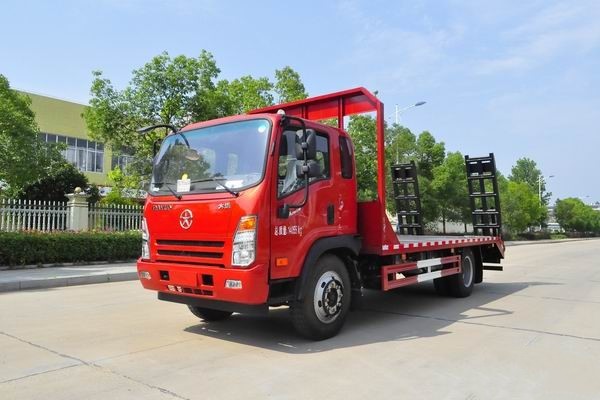 這款國(guó)六挖機(jī)平板運(yùn)輸車很火，關(guān)注沒？